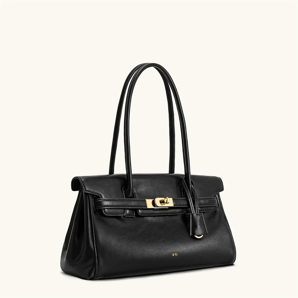 Women's 2026 New Yara Underarm Bag Large Capacity Breadstick Bag Small Design Trendy Lock Buckle Soft Leather Handbag