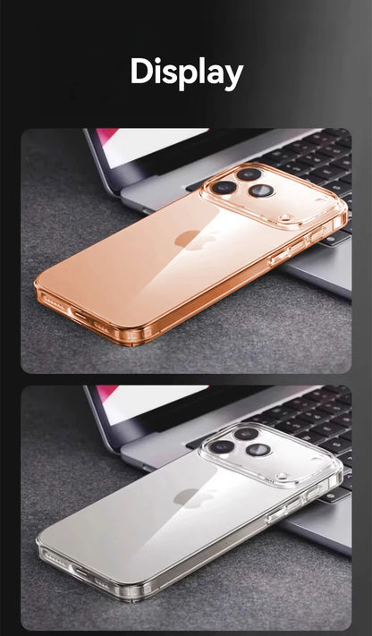 Clear Case For iPhone 17 Pro Max Anti-drop Transparent Cover Non-yellowing Shockproof Ultra Slim Cover Screen Protection