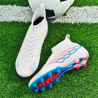 Professional Football Boots Man  Outdoor Sports Sneakers Soccer Shoes Adult's Society Football Cleat Ultralight Training Soccer