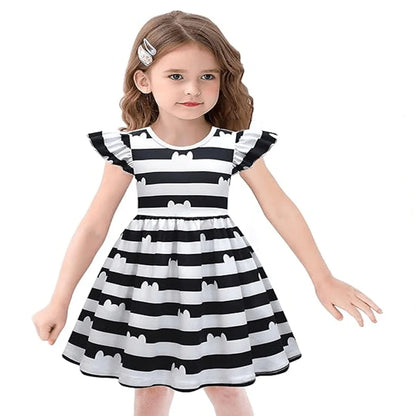 Vestido Estampado Floral Para Meninas Gabby Dollhouse Vestidos de Festa de Casamento e Tiara Vestido de Princesa Infantil Roupa de Menina
