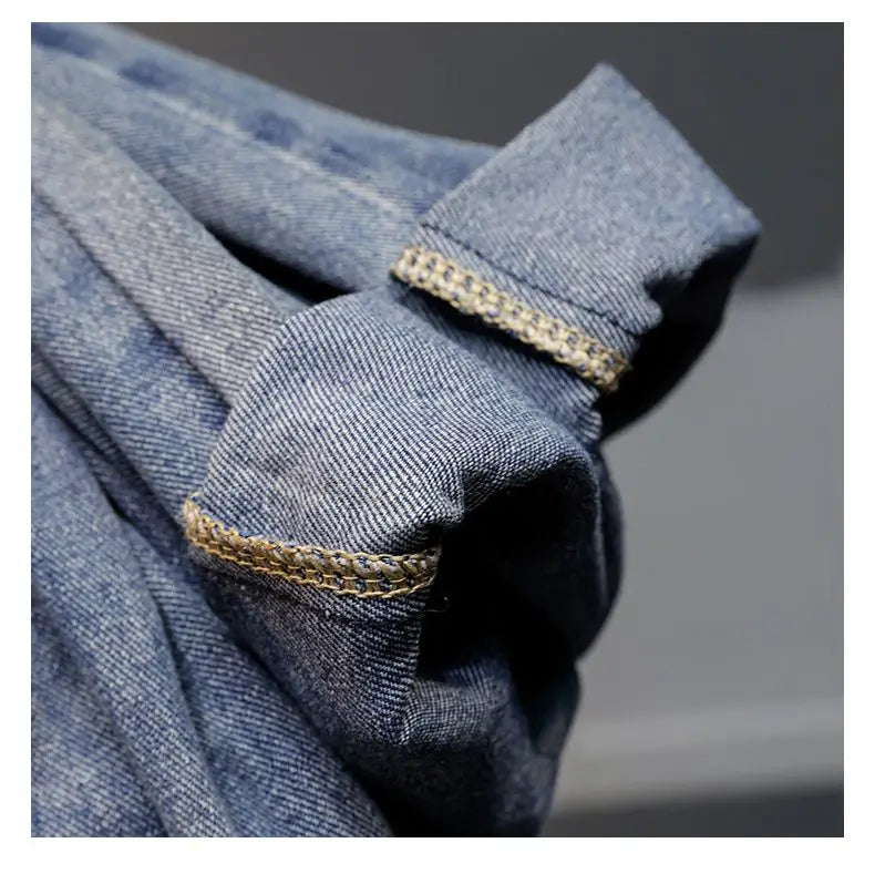 Calça Jeans Masculina Solta Reta 2026 Novo Estilo Casual Confortável Calça Jeans Masculina Moderna Moda Masculina