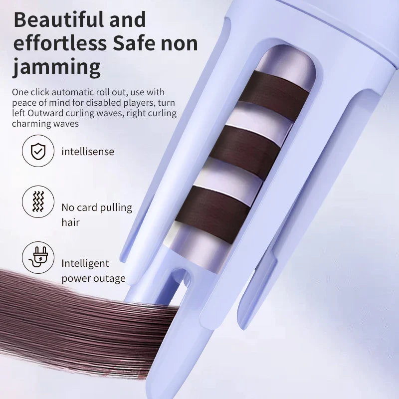 Fast Heating 28MM Auto Rotating Ceramic Hair Roller Professional Curling Iron Curling Wand Hair Waver