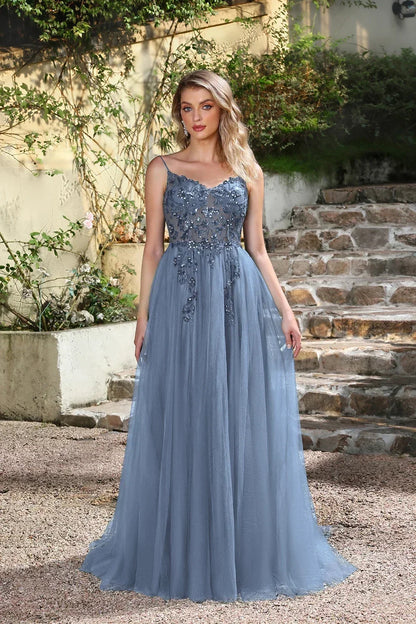 BABYONLINE Forest Green Tulle Prom Dress with Embroidered Beaded Waist & Sweetheart - Sparkling A-Line Gown for Teens & Galas