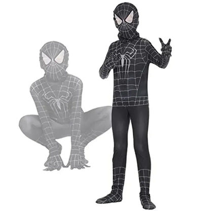 SpiderMan Jumpsuits Costume PS4 Collection Set Captain America  Halloween Christmas Party Birthday Gift Spiderman Superhero