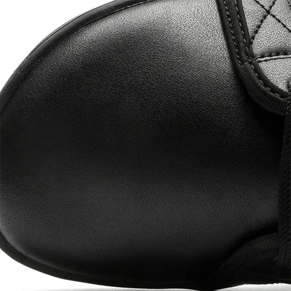 Mens Artificial Leather Wide Barefoot Shoes Unisex Plus Size Male Outdoor Minimalist Sneakers Women Zero Drop Casual Walking