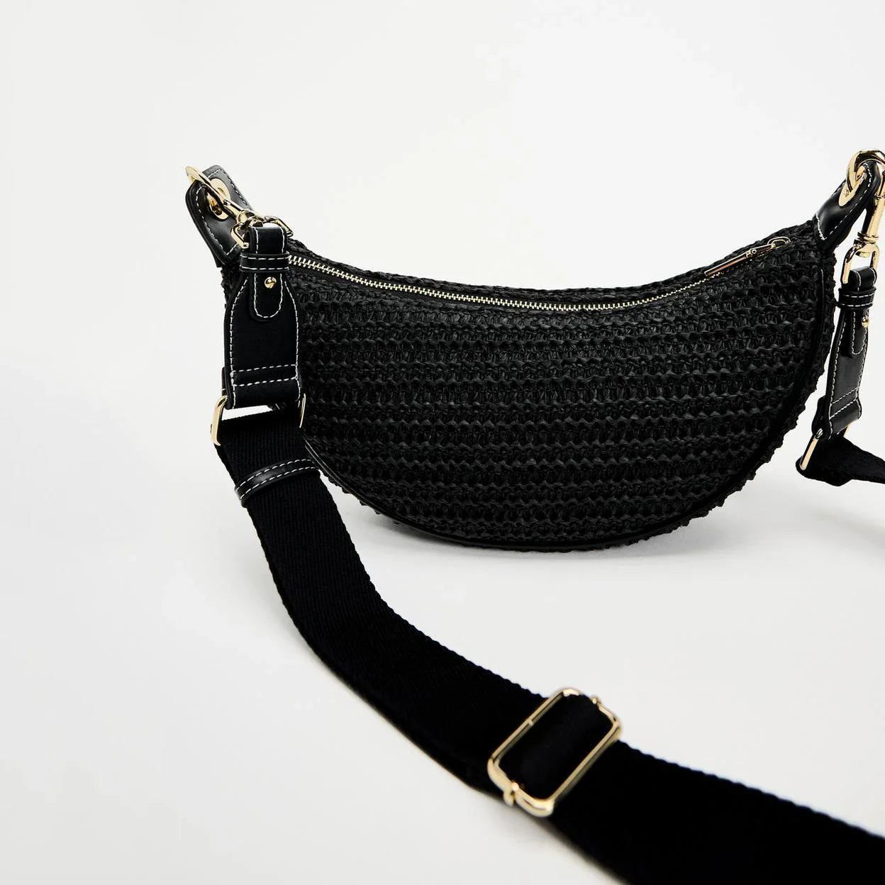 Summer新款女包女士肩斜挎包 Armpit Bag Straw Bag Seaside Beach Bag Woven Bag