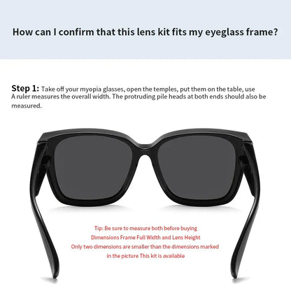 Women Polarized Sunglasses Men UV400 Night Vision Sun Glasses TR90 Big Eyeglasses Frame Driving Beach Anti Glare Shade Eyewear