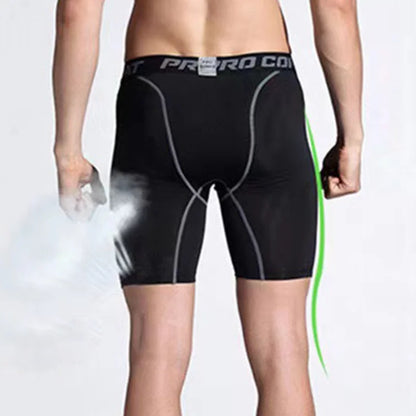 Sports Fitness Pants Men's Basketball Shorts Workout Tights Gym Running Training