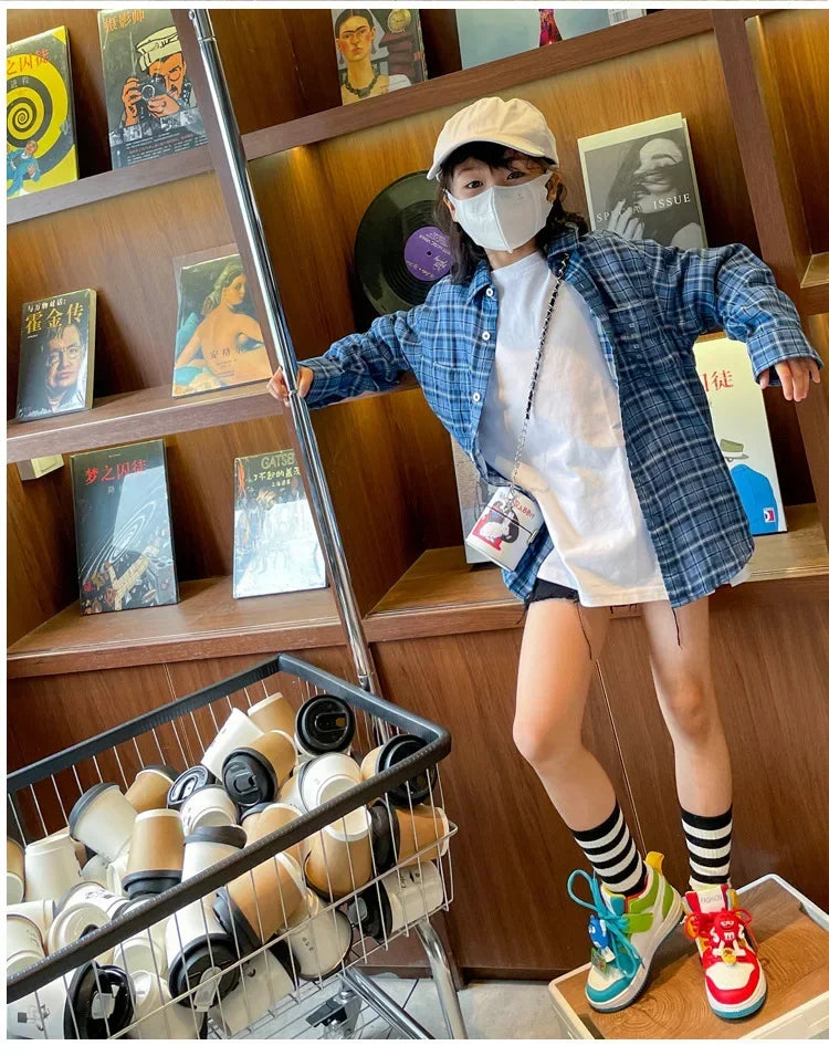 Four Seasons New Kids Sneaker Mandarin Ducks Shoes Children Basketball Boys Sports Running Shoes for Girls Casual Board Shoes