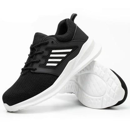 Work Sneakers Steel Toe Shoes Men Safety Shoes Puncture-Proof Work Shoes Boots Fashion Indestructible Footwear Security