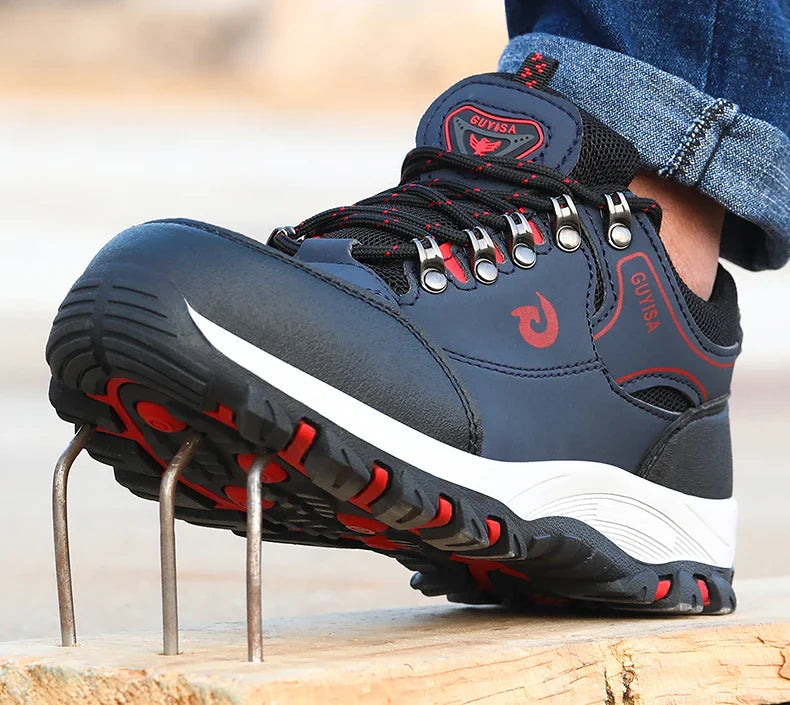 Men's work shoes hiking series for all four seasons with low top