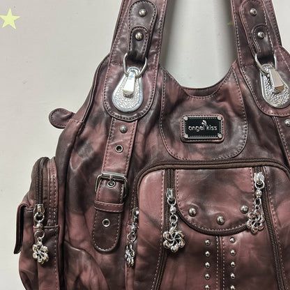 Vintage Bag Women Fashion Handbags PU Leather Shoulder Bags Female Satchel Big-capacity Shoulder Purse Bag bolsa feminina