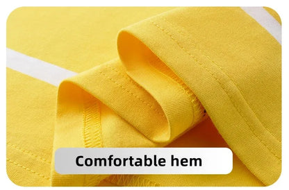 Light luxury brand short sleeve men's POLO shirt summer fashion personality striped badge top breathable ice silk casual T-shirt