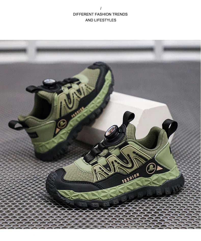 Children Sports Sneakers for Boys Girls Kid Cartoon Graffiti Pattern Casual Shoes Boys Basketball Shoe chaussures de sport