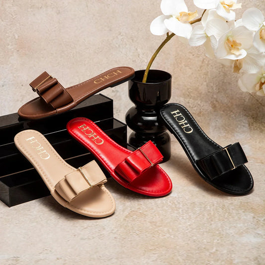 Women's Flat Shoes  New Summer Bow Casual Slippers Black Commuting Woman Shoes