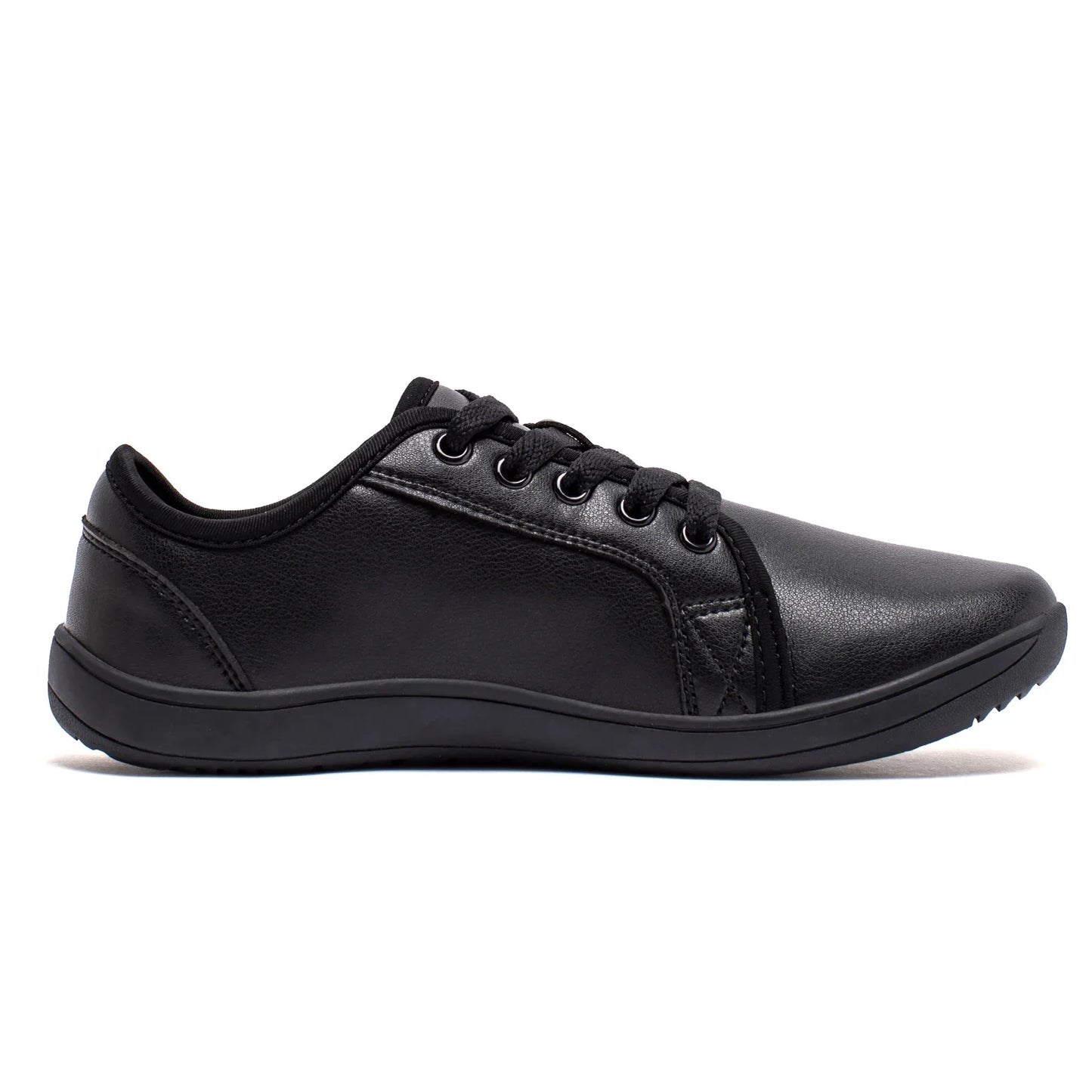 Minimalist Shoes for Men Women Wide Toe Barefoot Zero Drop Shoes Casual Artificial Leather Lightweight Walking Sneakers