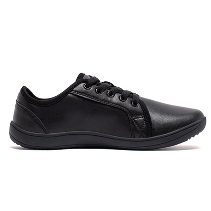 Minimalist Shoes for Men Women Wide Toe Barefoot Zero Drop Shoes Casual Artificial Leather Lightweight Walking Sneakers