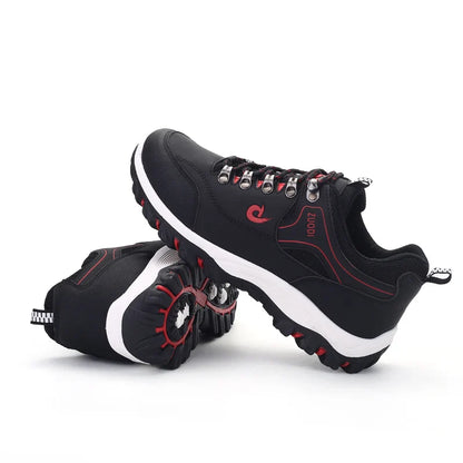 Men's leather Casual Shoes, Men's Sports Shoes, Spring,Autumn,Winter Shoes, Men's Tennis lightweight Wear-resistant Hiking Shoes