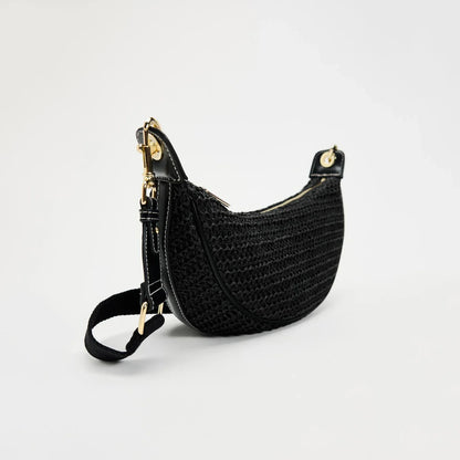 Summer新款女包女士肩斜挎包 Armpit Bag Straw Bag Seaside Beach Bag Woven Bag