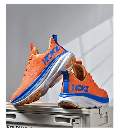 Men's Running Shoes Cushioning Outdoor Non-Slip Jogging Breathable Trainer Race Sneakers Luxury shoes Mesh Couple Off-road Shoes