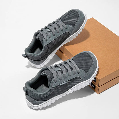 Mens Womens Walking Shoes Wide Toe Comfortable Casual Running Sneakers Lace Up Mesh Lightweight Shoes