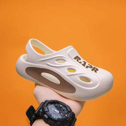 Summer New Children's Shoes Beach Anti-slip Breathable Boy Sandals Fashion Soft Home Children's Sports Shoes 6-12 Years