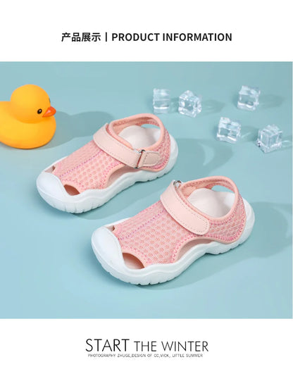 Summer Kids Barefoot Shoes Boys Sandals Beach Water Sneaker Lightweight Breathable Casual Walking Sandals Sandals for Toddler