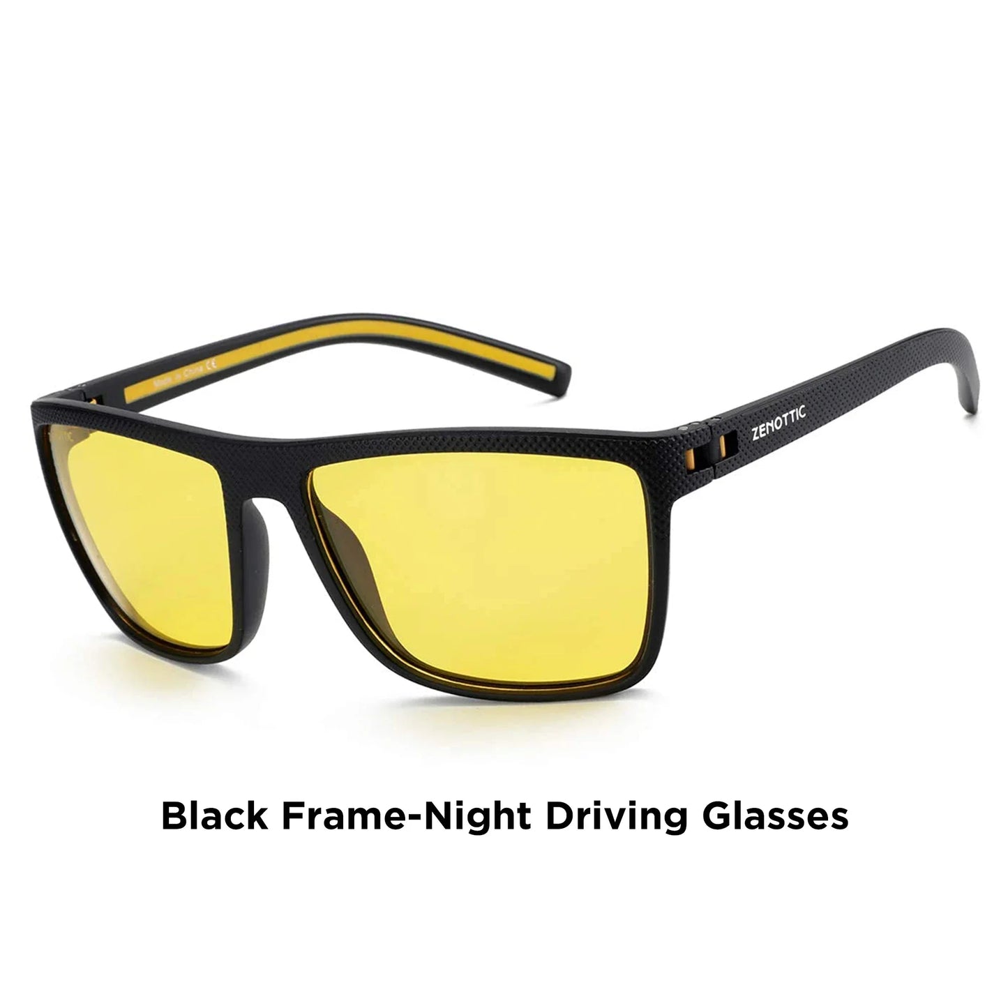 Polarized Sunglasses for Men Lightweight TR90 Frame UV400 Protection Square Sun Glasses