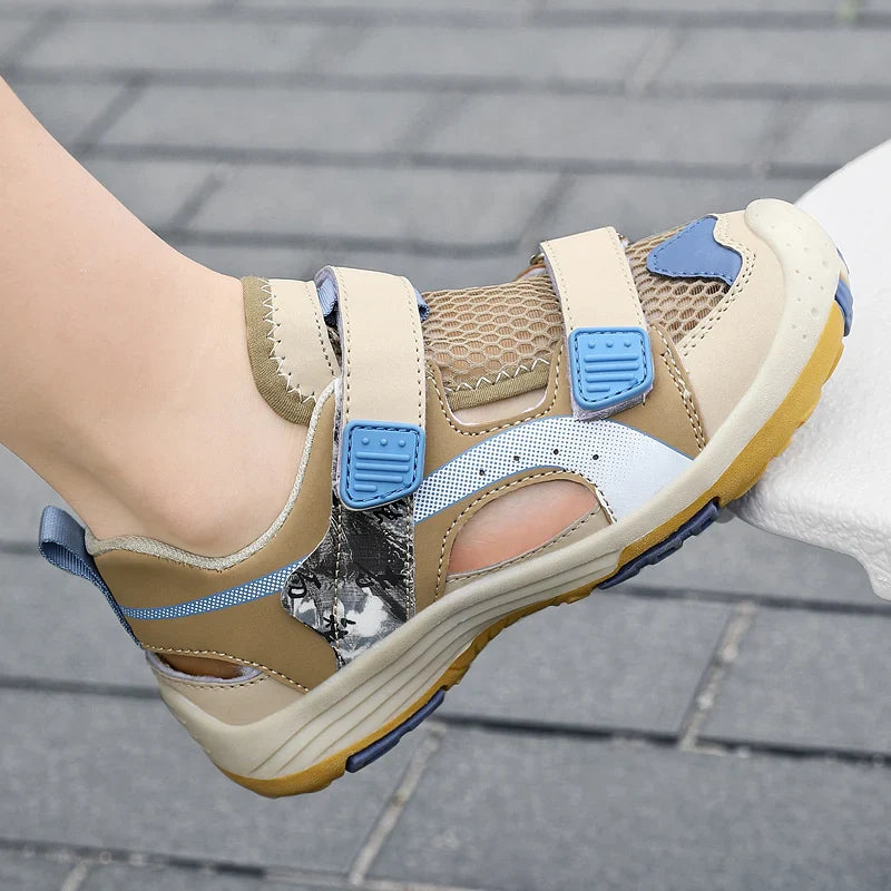 Summer Breathable Sport Sandals for Children Boys Outdoor Casual Beach Shoes Comfortable Non-slip Kids Fashion Sandal