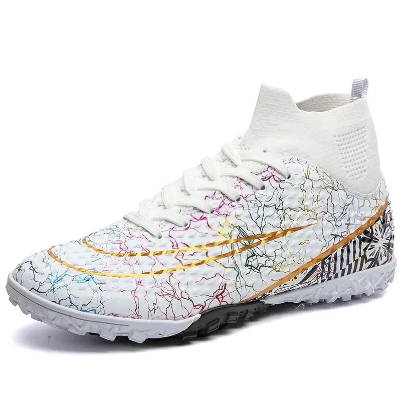 Refreshing Breathable Feet Children's Non-slip Fashion Casual Sports Shoe Youth Soccer Shoes Indoor Outdoor Grass Training Shoes