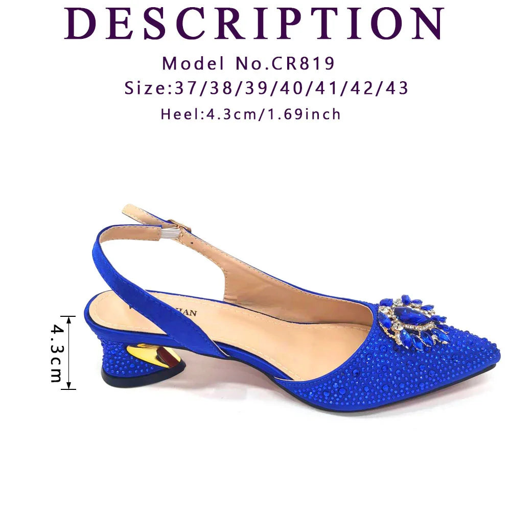 Italian Hollow Design Women Shoes Matching Bag in Champagne Color Mature African Ladies Comfortable Sandals for Party