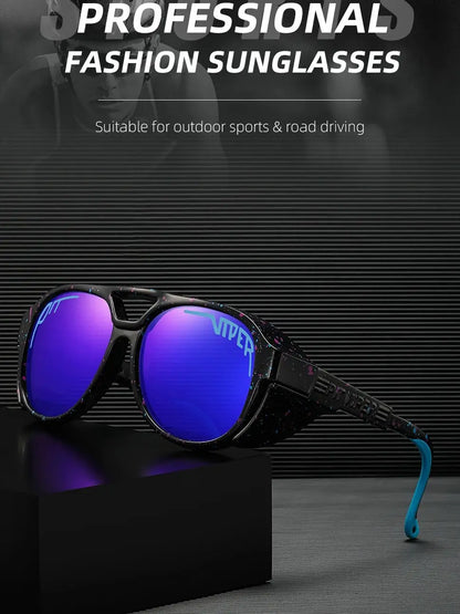 Viper Cycling Sunglasses Adult UV400 Men Women Designer Steam Punk Eyewear Vintage Sun Glasses Retro Goggles