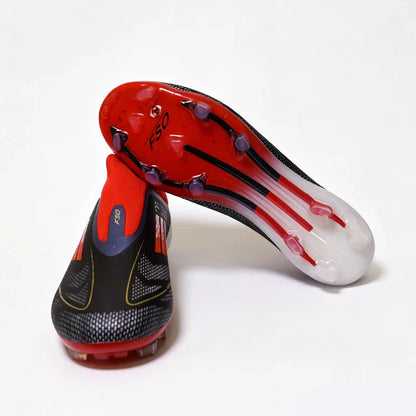 Pro Without-lace F50 Mens Soccer Shoes Boys Training Non-Slip Turf Soccer Cleats TF/FG Football Sneakers Chuteira Campo 35-45