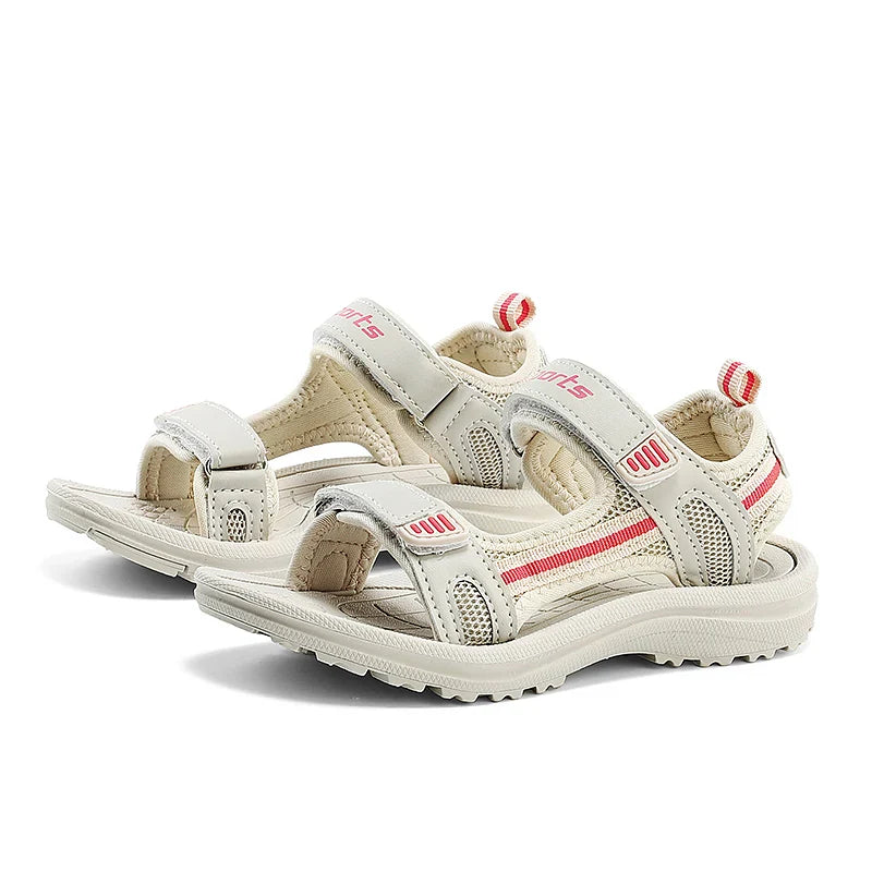 Summer Children Sandals Shoes Boys Girls Toddler Soft Non-Slip Baby Cute Princess Dance For Kids Student Outdoor Beach