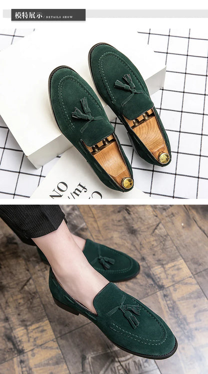 Casual Business Shoes Men Classic Social Office Loafers Men Large Size 48 Trend Casual Flat Party Loafers Male