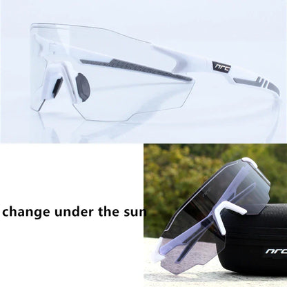 Men Cycling Sunglasses UV400 TR90 Sports Bicycle Glasses MTB Mountain Bike Fishing Hiking Riding Eyewear for Women sport