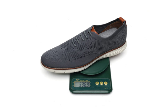 Tênis Masculino de Verão em Malha Tricotada Casual Leve Tênis Casual Respirável Calçado para Homens