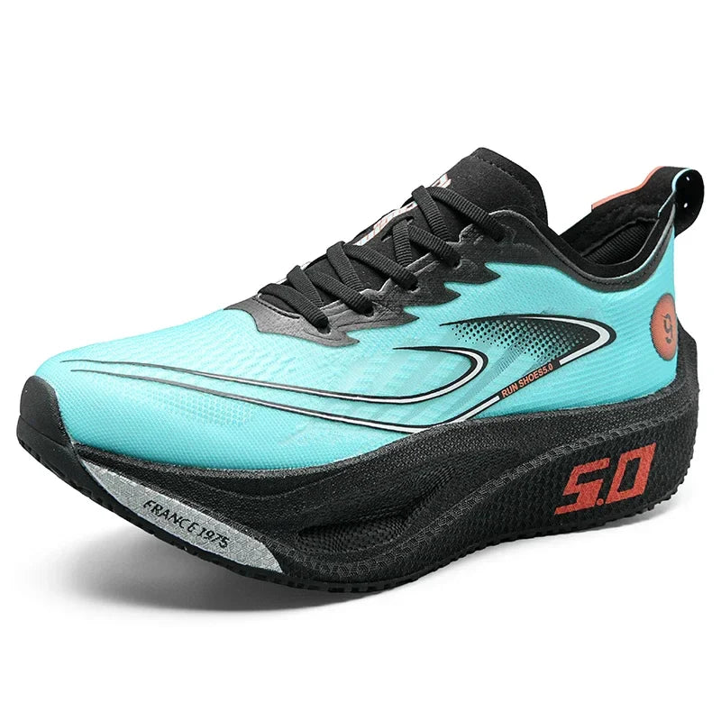 Unisex 2025 Full Carbon Plate Running Shoes Professional Marathon Racing Lightweight Bounce Cushion Breathable Sports Sneakers