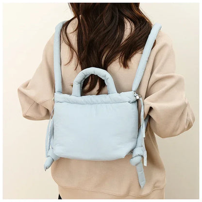 Colorful Nylon Small Square Shoulder and Crossbody Bags Super Cool Simple Versatile Handbags for Women 2024 Casual Hot Sale