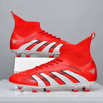 New Men Match Professional Football Boots Non-Slip TF/FG Soccer Shoes Boys Sneakers Comfortable Ankle Sports Shoes Unisex