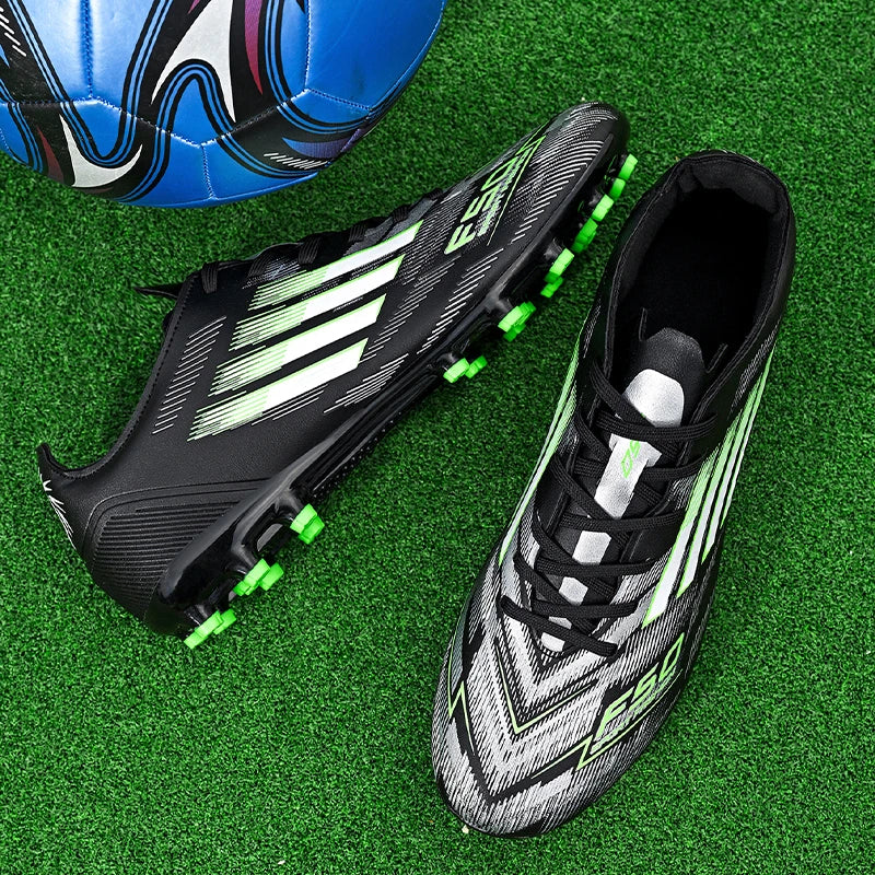 High Quality Mens Soccer Shoes F50 Turf Soccer Cleats for Boys Sneakers TF/FG Training Football Boots Chuteira Campo 35-45