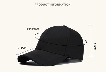7 Color Summer Autumn Fashion Soild Men Women Baseball Cap Adhesion Hat HipHop Adjustable Cool Sunhat Casquette Gorras Present