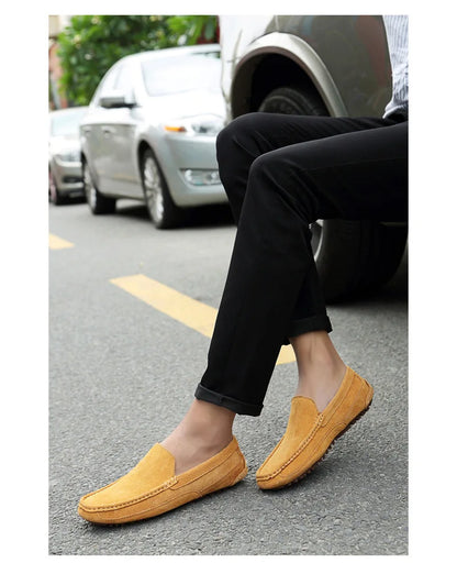 Leather Man Loafers Luxury 2022 Casual Shoes For Men Boat Shoes Handmade Men Slipon Driving Shoes Male Moccasins Zapatos