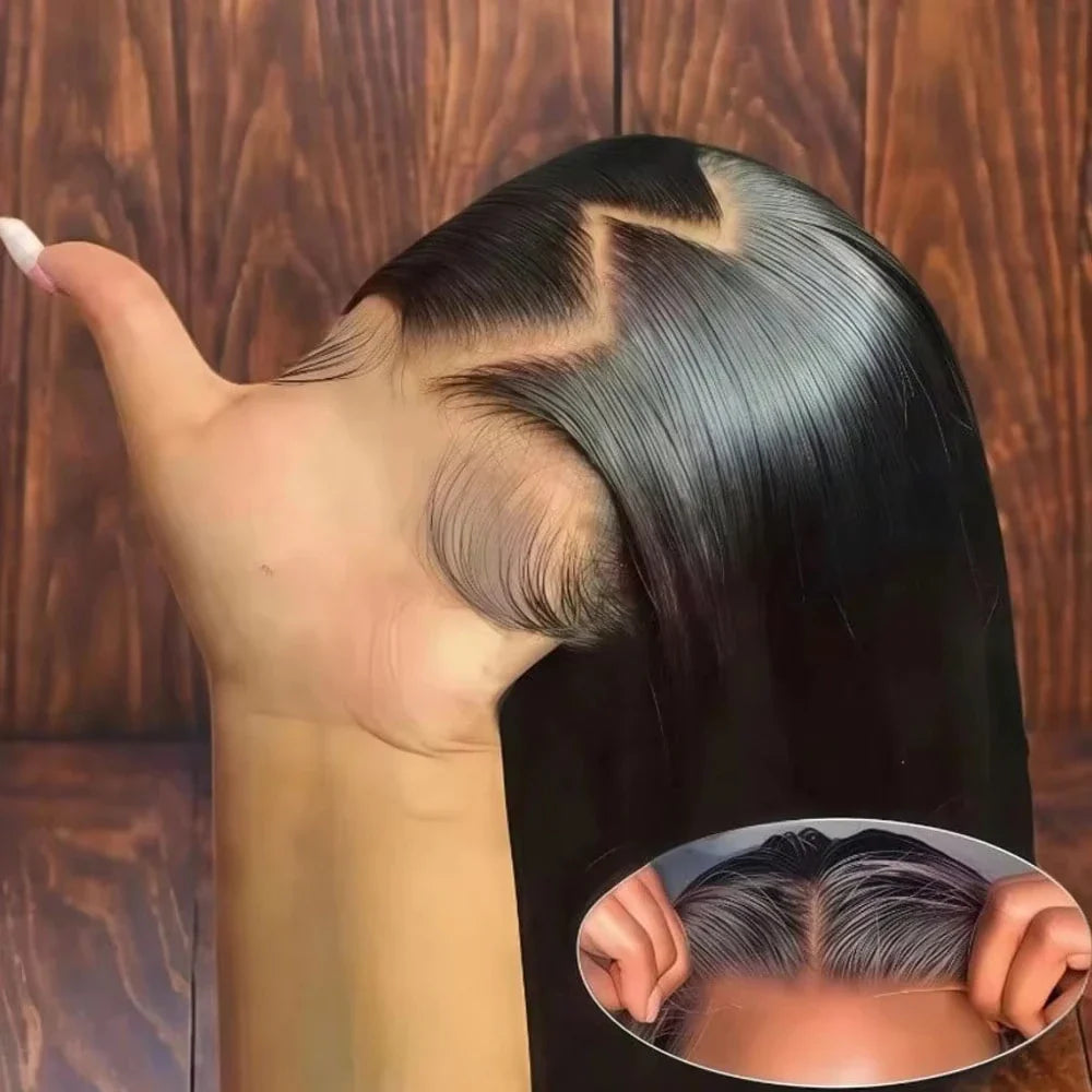 40 Inch Straight Hunan Hair Wigs 13x4 13x6 Gluless HD Transparent Lace Frontal Wigs 5x5 Straight Lace Front Human Hair Wigs
