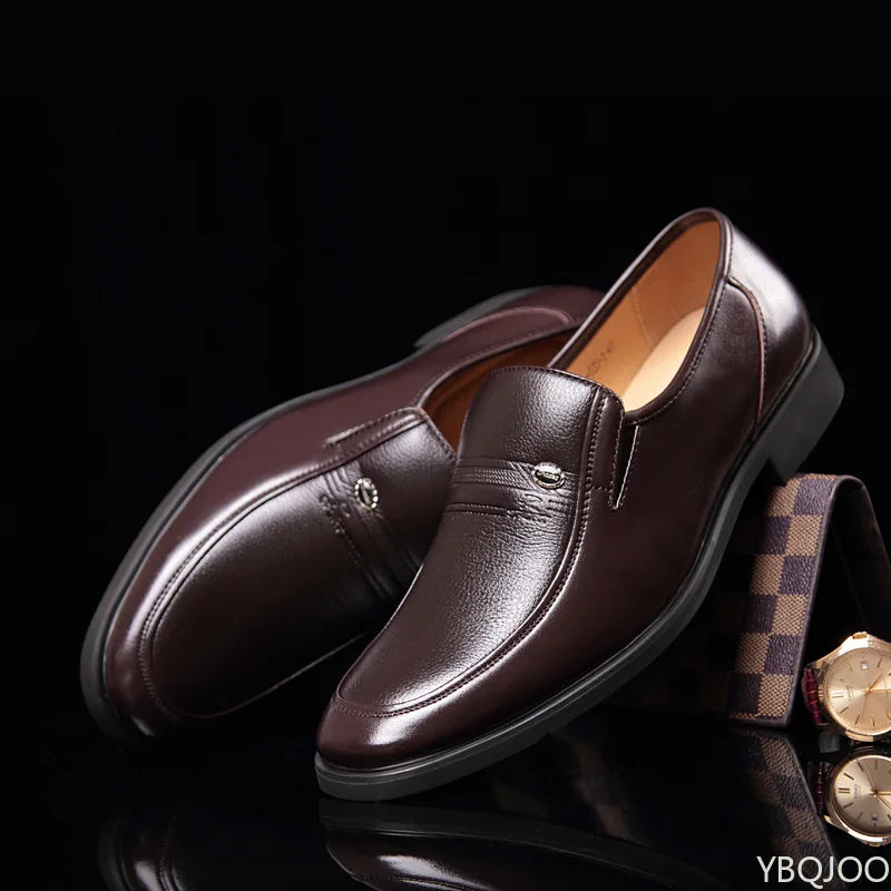 Large Size Fashionable Men's Office Formal Shoes Low Cut Daily Comfortable Pointed Multifunctional Men's Wedding Men's Shoes