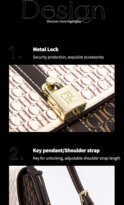 Retro Design Women's New Shoulder Bag Fashionable and Diverse Business Commuter Large Capacity New Shoulder Bag