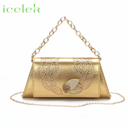 2023 Newest INS Style Brown Color Elegant Low Heels Nigeria Popular Design African Ladies Shoes And Bag Set for Wedding Party