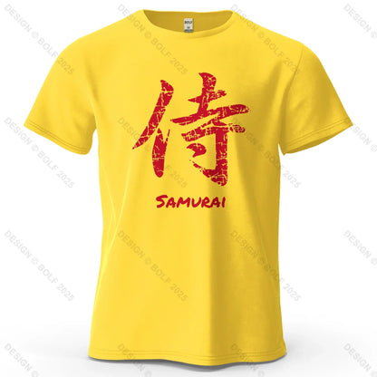Character Printed Men's T-Shirt 100% Cotton Oversized Classic Asian Aesthetics Graphic Tees for Women Tees Streetwear