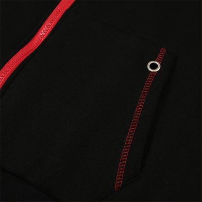 Men's Long Sleeve Zip Up Hoodie Casual Athletic Sweatshirt Hooded Jacket with Pockets Spring Fall Warm Fleece Lined Coat Outwear
