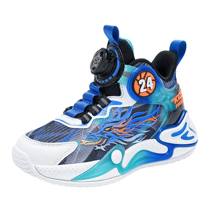Luxury Boy Sneaker 2025 New Fashion Outdoor Kids Basketball Shoes Soft Sole School Children Sports Shoes for Boy 4 To 12 Years
